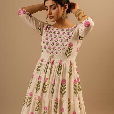 3 Piece Kurti Set for Women | Elegant Ethnic Wear