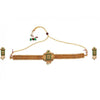 Elegent And Modern Gold Plated Choker Set
