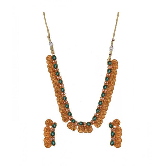 Elegent Laxmi Coin Shape Jewellery Choker Set