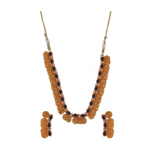 Elegent Laxmi Coin Shape Jewellery Choker Set