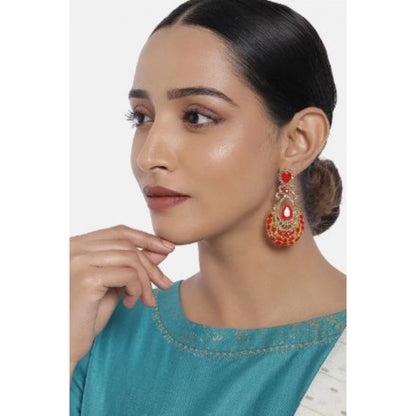 Rose Gold Plated Alloy Earrings