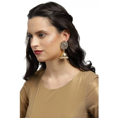 Rose Gold Plated Alloy Earrings