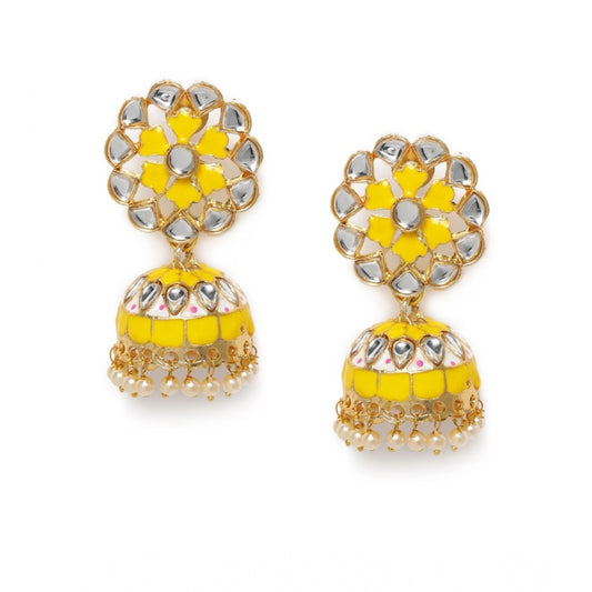 Rose Gold Plated Alloy Earrings
