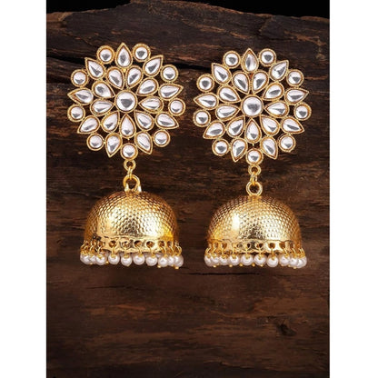 Rose Gold Plated Alloy Earrings