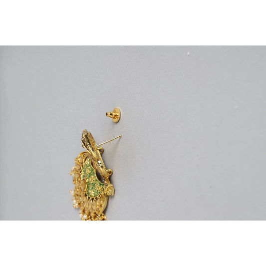 Rose Gold Plated Alloy Earrings