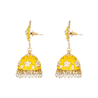 Rose Gold Plated Alloy Earrings