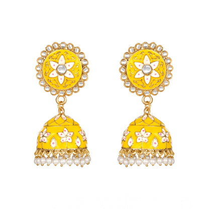 Rose Gold Plated Alloy Earrings