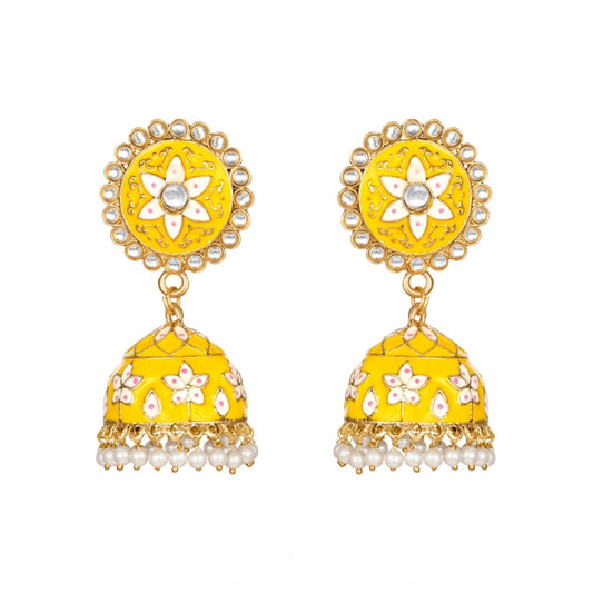 Rose Gold Plated Alloy Earrings