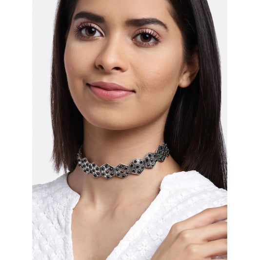 Rose Gold Plated Alloy Choker