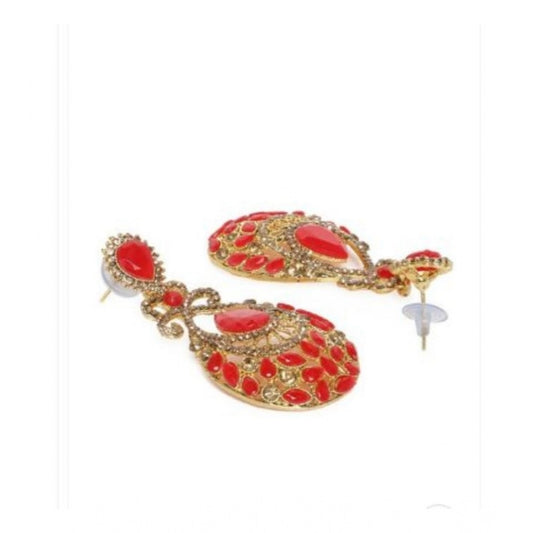 Rose Gold Plated Alloy Earrings