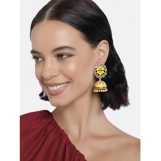 Rose Gold Plated Alloy Earrings