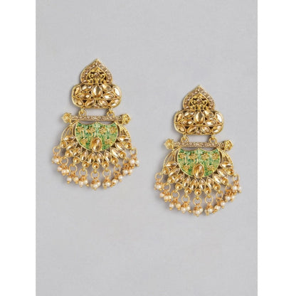 Rose Gold Plated Alloy Earrings