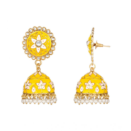 Rose Gold Plated Alloy Earrings