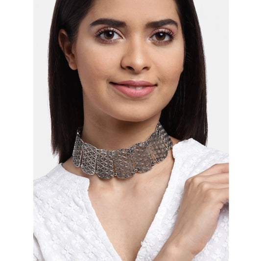 Rose Gold Plated Alloy Choker