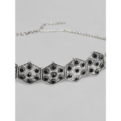 Rose Gold Plated Alloy Choker