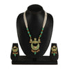 Rose Gold Plated Alloy Necklace & Earings Set