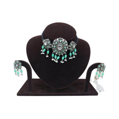 Rose Gold Plated Alloy Necklace &amp; Earings Set
