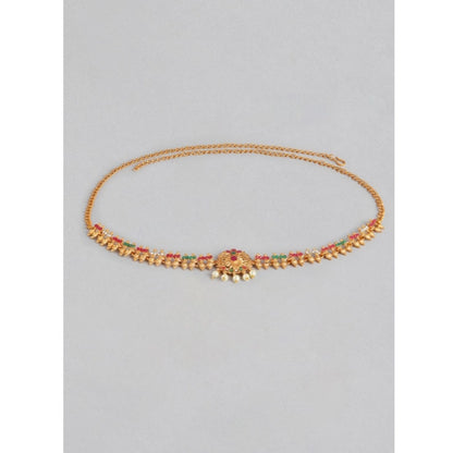 Rose Gold Plated Alloy Hip Belt Kamarband