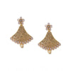 Rose Gold Plated Alloy Earrings