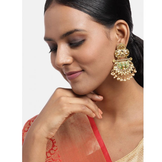 Rose Gold Plated Alloy Earrings