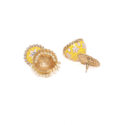 Rose Gold Plated Alloy Earrings