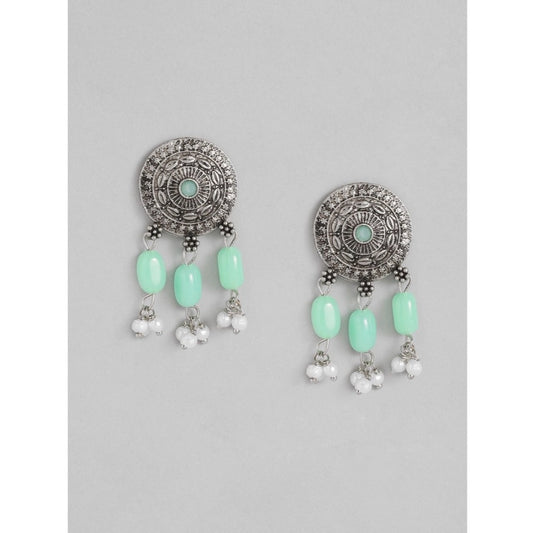 Rose Gold Plated Alloy Necklace &amp; Earings Set