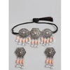Rose Gold Plated Alloy Necklace & Earings Set