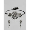 Rose Gold Plated Alloy Necklace & Earings Set