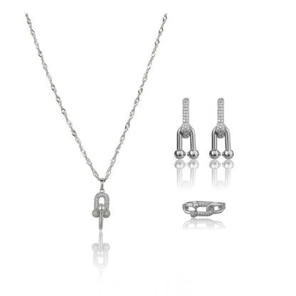 Silver Luxe Jewellery Combo
