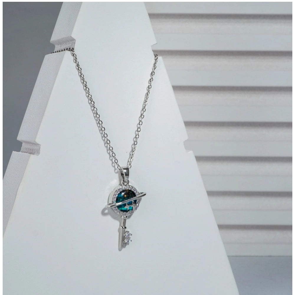 key to my heart pendant chain
