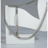 Silver Luxe Bracelet & Necklace Combo