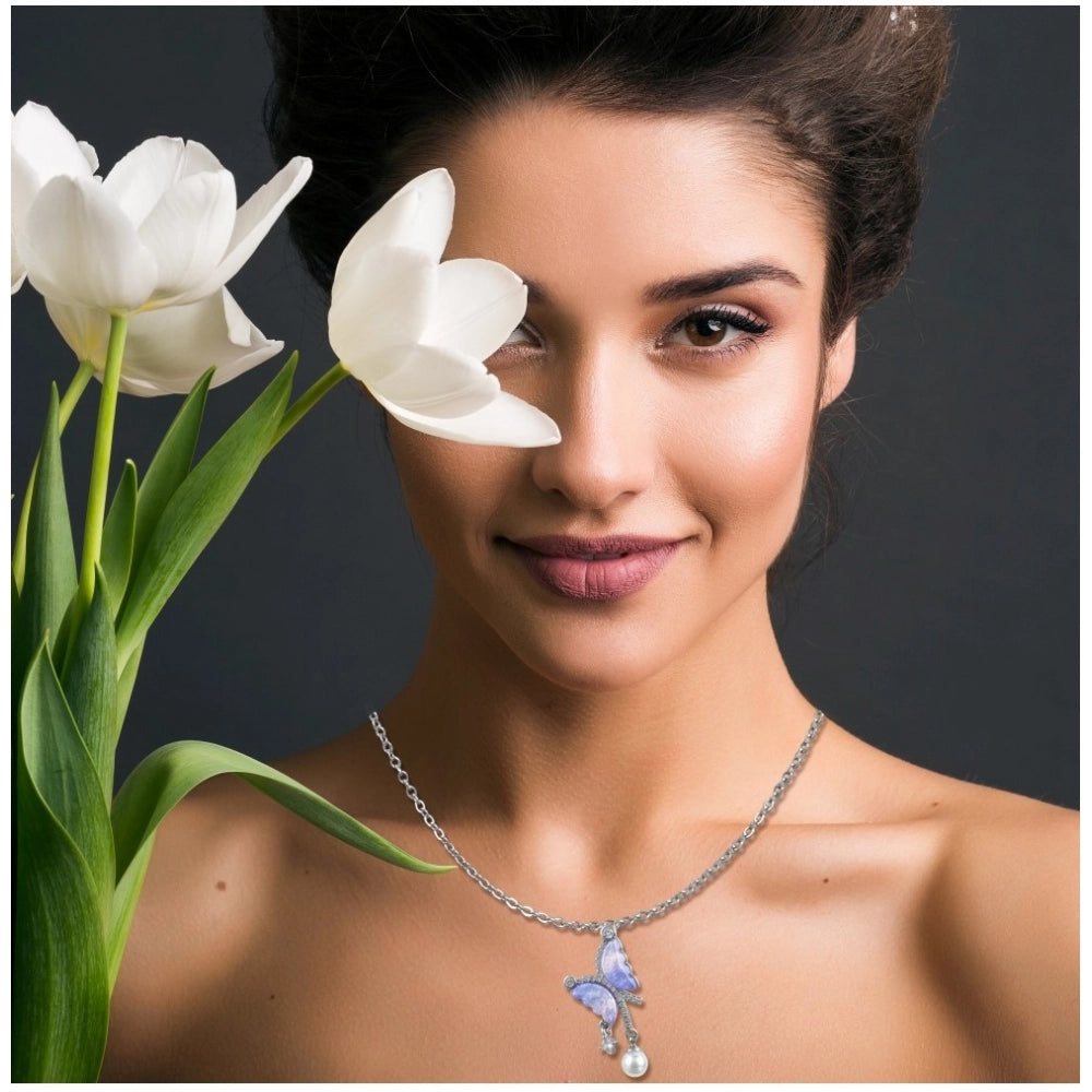 butterfly daily pendant chain