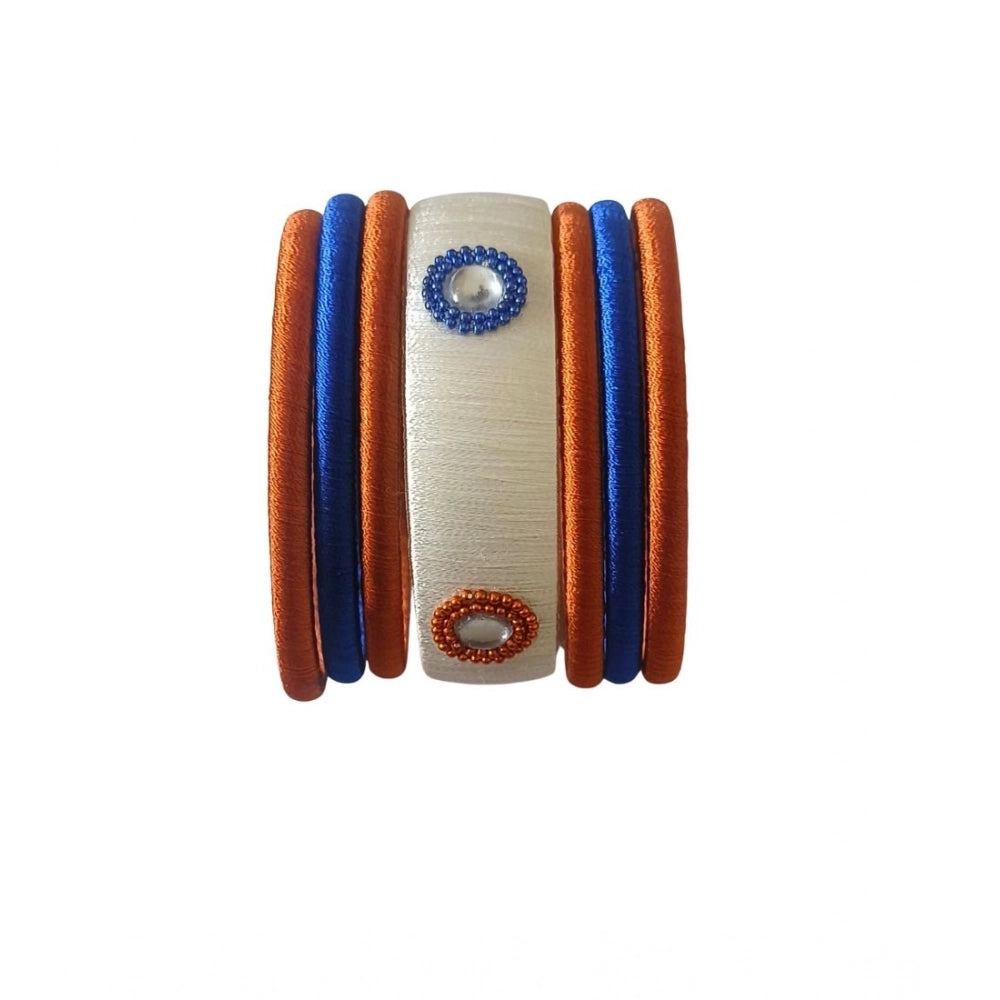 plastic silk thread bangles