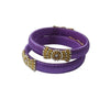 Plastic Silk Thread Bangles