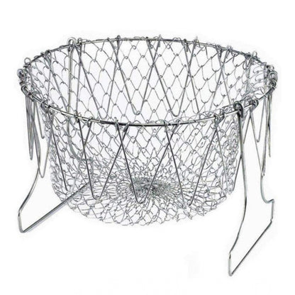 Foldable Multi-Purpose Drain Basket