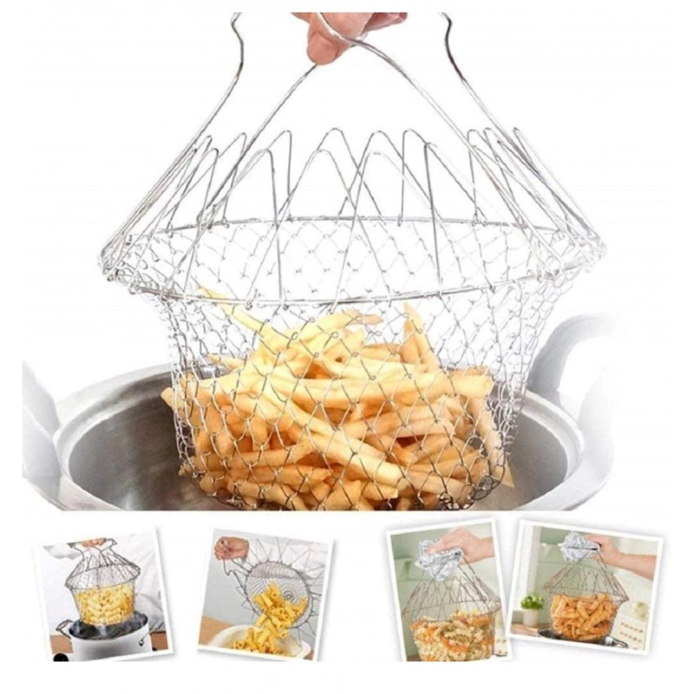 Foldable Multi-Purpose Drain Basket