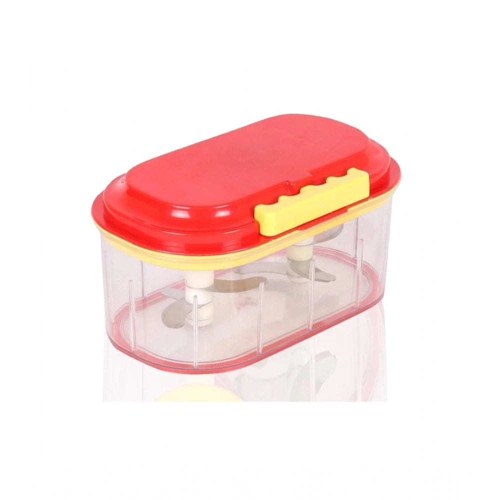Hand-Powered Dual-Blade Vegetable Chopper