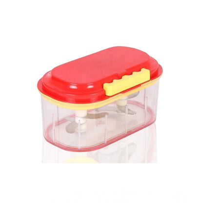 Hand-Powered Dual-Blade Vegetable Chopper