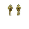 Pack of_2 Brass Gold-Plated Earrings