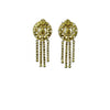 Pack of_2 Brass Gold-Plated Earrings