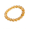 Natural Crystal 8mm Citrine Bracelet