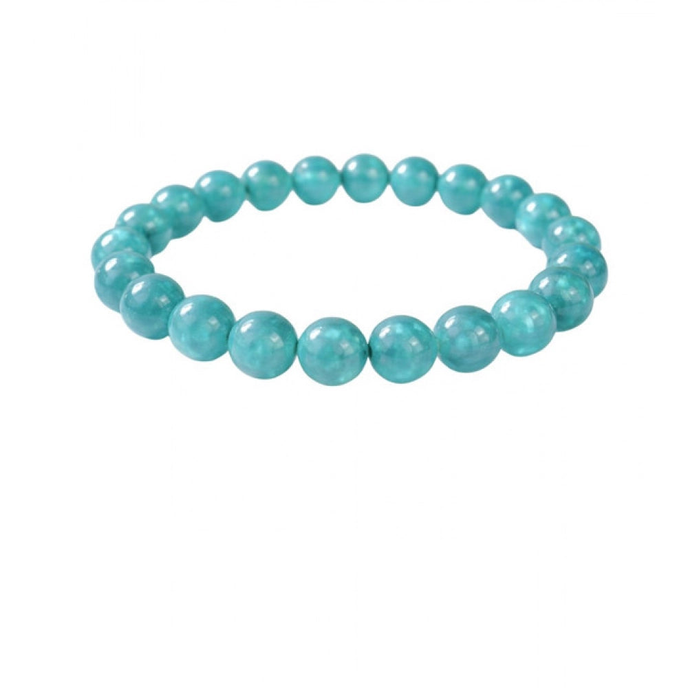 natural crystal 8mm amazonite bracelet