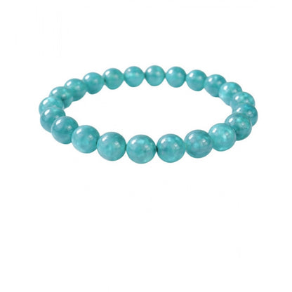 Natural Crystal 8mm Amazonite Bracelet