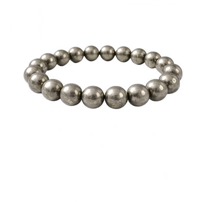 Natural Crystal 8mm Pyrite Bracelet
