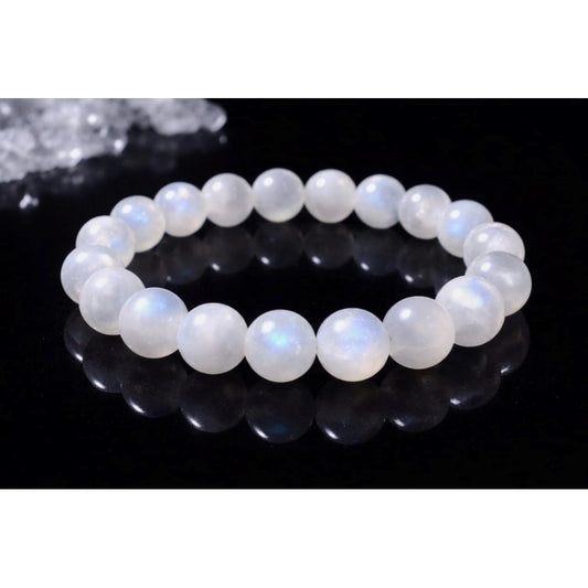 Natural Crystal 8mm Moonstone Bracelet