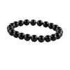 Natural Crystal 8mm Black Tourmaline Bracelet