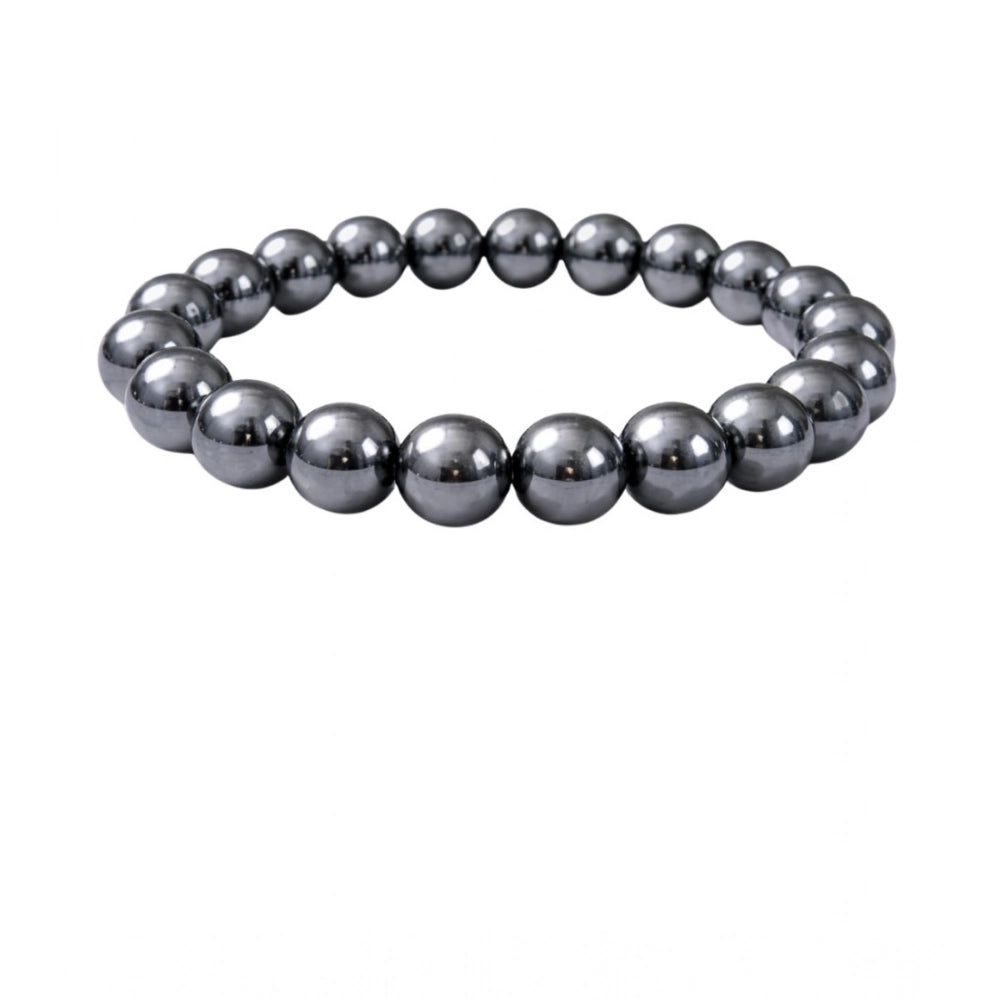 natural crystal 8mm hematite bracelet