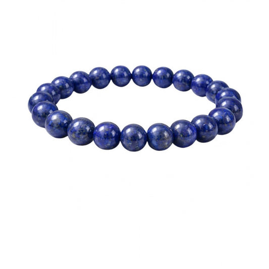 Natural Crystal 8mm Lapis Lazuli Bracelet