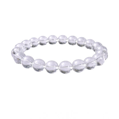 Natural Crystal 8mm Clear Quartz Bracelet