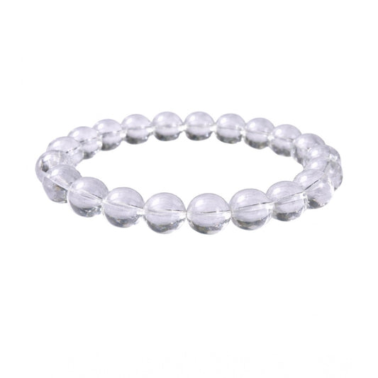 Natural Crystal 8mm Clear Quartz Bracelet